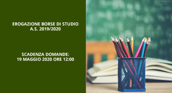 Monte Porzio, aperti termini per presentazione domande Borse di Studio