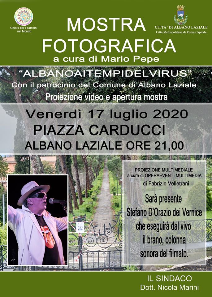 ALBANO LAZIALE, MOSTRA FOTOGRAFICA A PIAZZA CARDUCCI