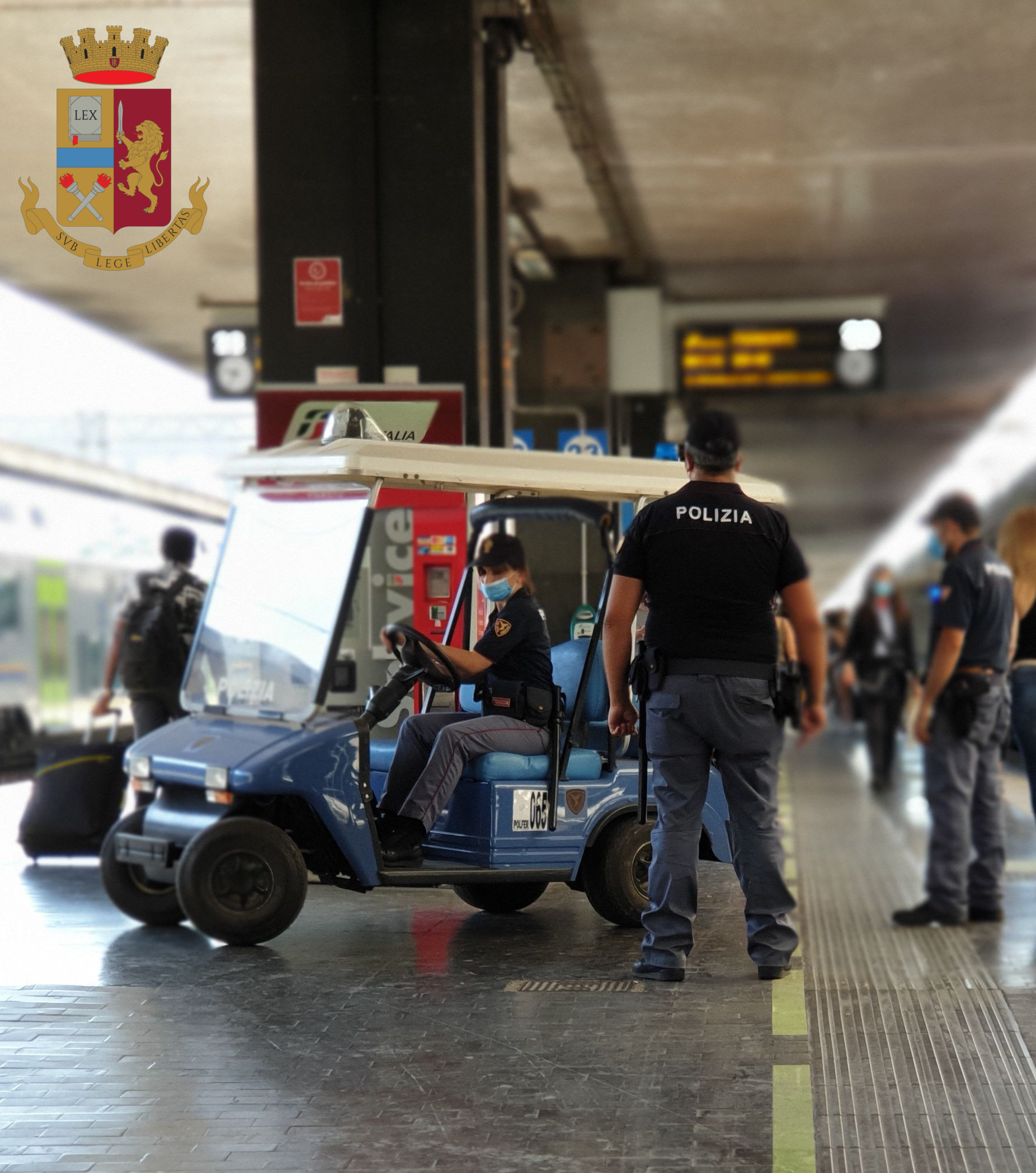 Roma, esito dell’attività settimanale della Polizia di Stato nelle stazioni del Lazio