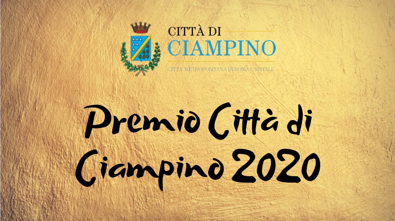 Premio “Città di Ciampino” 2020. Come candidarsi