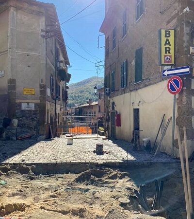 Centro storico Monte Compatri, iniziate le analisi geologiche per i lavori di bonifiche idriche