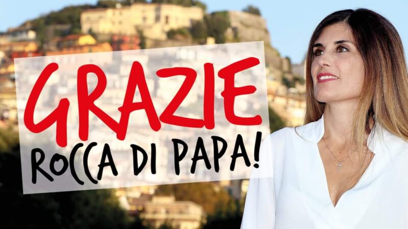 Veronica Cimino è il nuovo Sindaco di Rocca di Papa: le sue prime parole da Sindaco