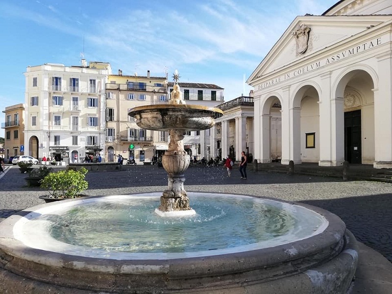 Ariccia, sistemata la Fontana del Bernini a Piazza di Corte