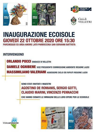 Velletri, giovedì 22 ottobre inaugurazione delle ecoisole informatizzate