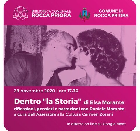 Rocca Priora – “Alla stagione dei Fiori”, Daniele Morante racconterà la “Storia” di Elsa Morante