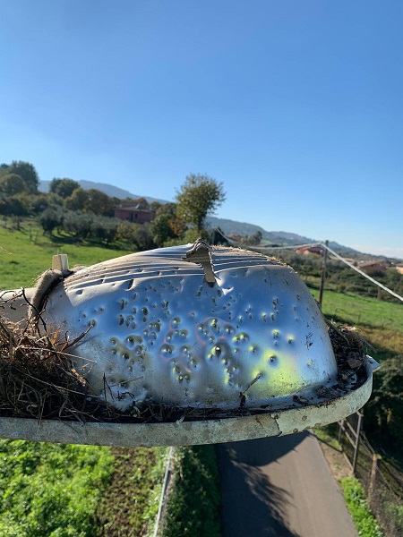 Colonna, spari a un lampione in Via dei Mattei. L’ironia dell’Amministrazione