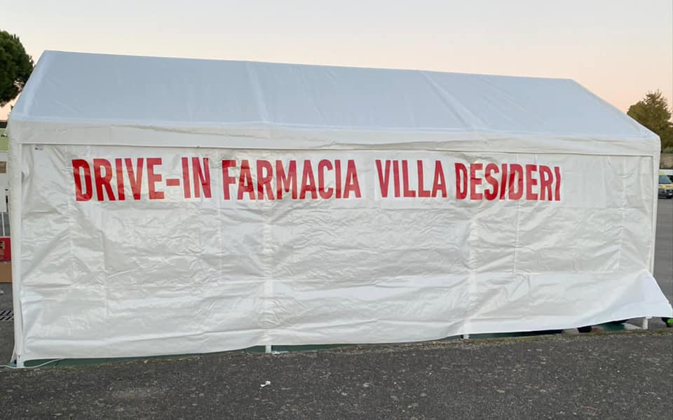 Marino, attivo nuovo Drive-in Farmacia Villa Desideri presso il Cimitero