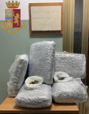 Frascati, nascondeva 26 kg di marijuana in un casolare: arrestato