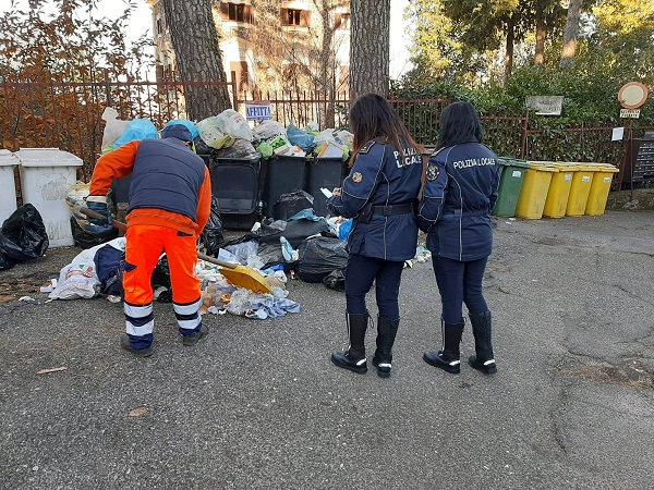 Rocca di Papa, continua il contrasto all’abbandono dei rifiuti e all’evasione della TARI