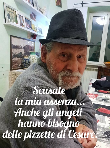 Grottaferrata – Addio a Cesare Ceraglia, il re delle pizzette