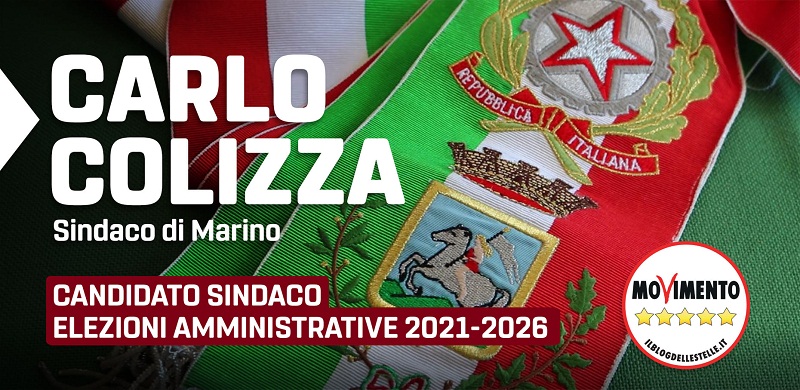 Marino, Amministrative 2021: Colizza (M5S) ancora candidato Sindaco