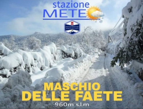 Meteo e Territorio Rocca di Papa, raccolta fondi per Stazione Meteo sul Monte Faete