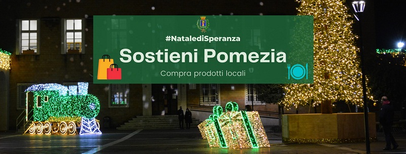 Pomezia, al via l’iniziativa “#NatalediSperanza – Sostieni Pomezia”