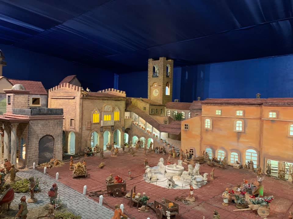 Inaugurato il 28° Presepe Artistico di Cecchina: dedicato a Bergamo