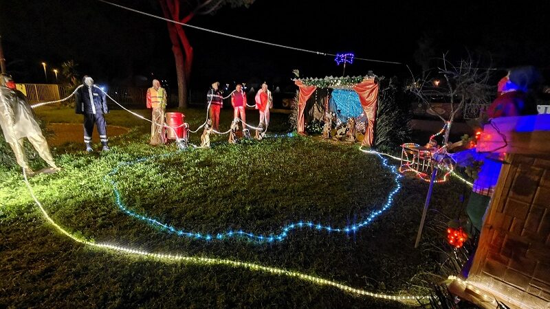 “Insieme per il Parco”, si accende il Presepe a Cava dei Selci. Silvani: “Una preghiera di luce e speranza”