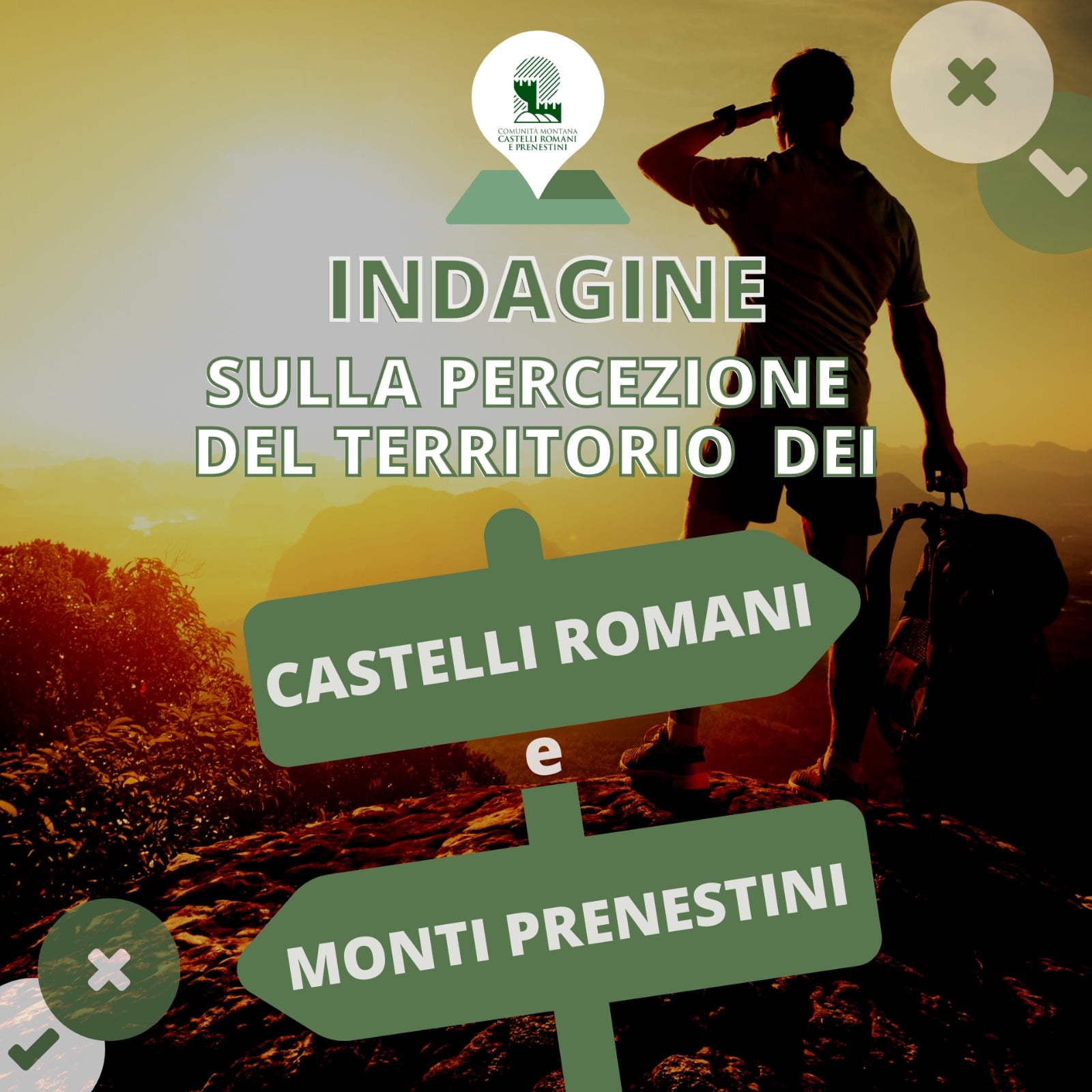 Castelli Romani – Monti Prenestini, al via l’inchiesta di “Comunità Montana” per conoscere la soddisfazione dei visitatori