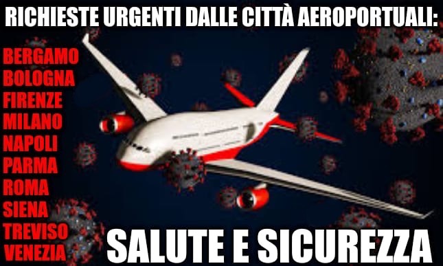 Aeroporto Ciampino, No Fly Italia chiede misure urgenti per garantire sicurezza e salute