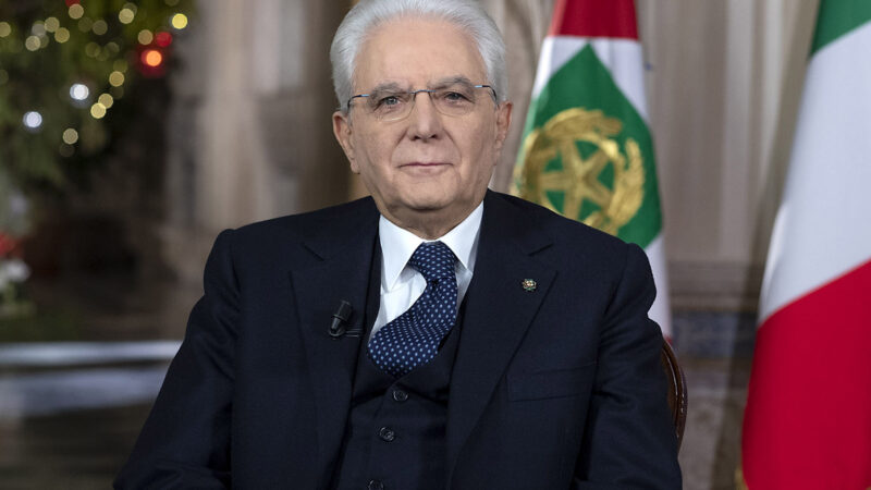 Mattarella e il discorso di fine anno: “L’Italia creda di più in se stessa”