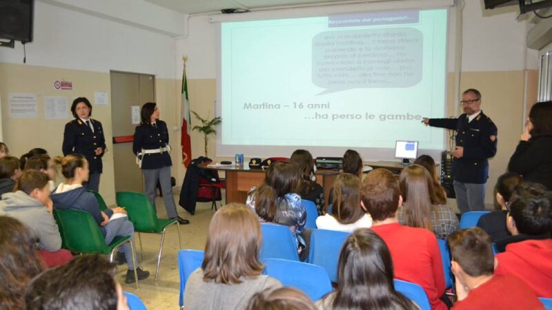 “Train… to be cool”, gli studenti dell’Istituto “Nobile” di Ciampino incontrano la Polizia di Stato