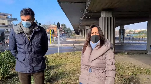 Roma, al via bonifica area Metro Anagnina a cura del Municipio VII: Lozzi-Basile sul posto