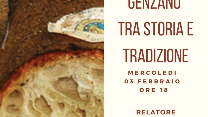 Mercoledì della Cultura, 3 febbraio “Il pane di Genzano tra storia e tradizione” con Marco Bocchini