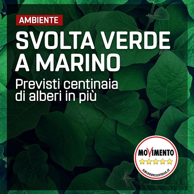 Svolta verde a Marino: previsti centinaia di alberi in più