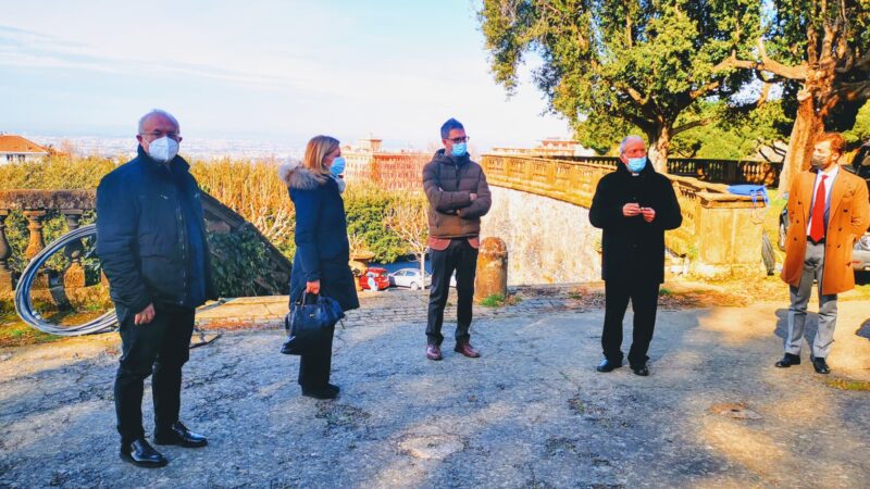 Frascati, balaustre Villa Torlonia: consegnato cantiere per l’inizio dei lavori