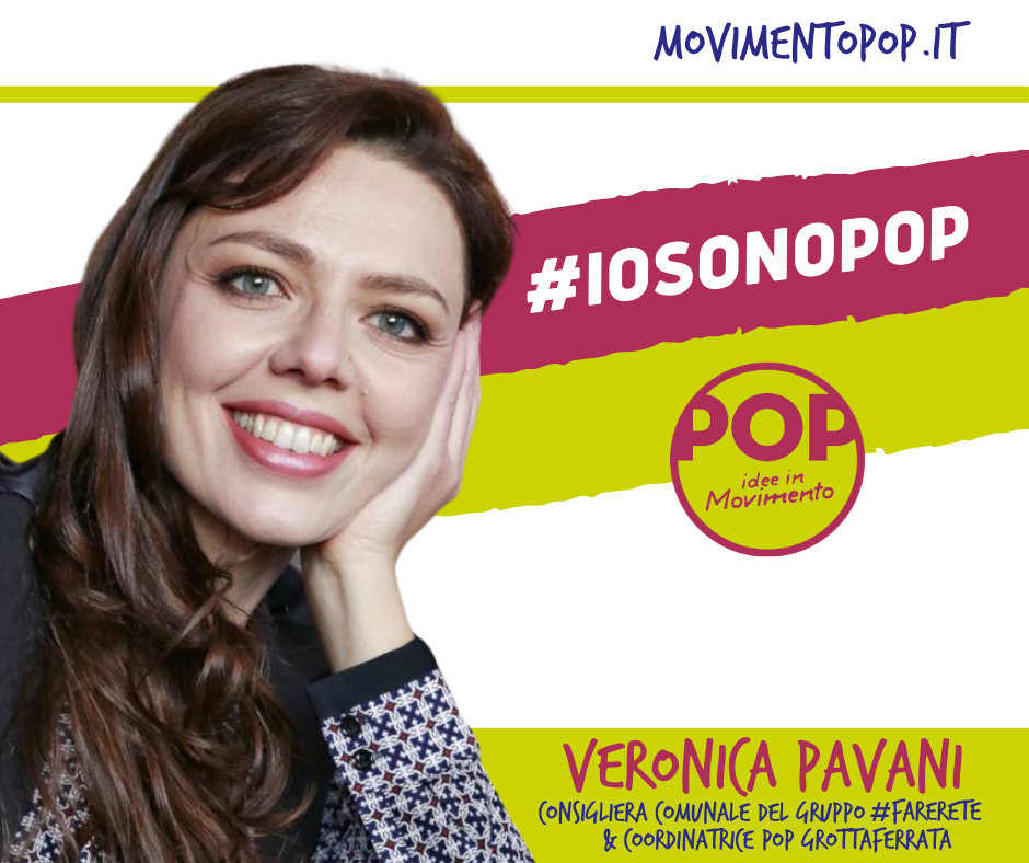 POP – Idee in movimento, Veronica Pavani coordinatrice per Grottaferrata