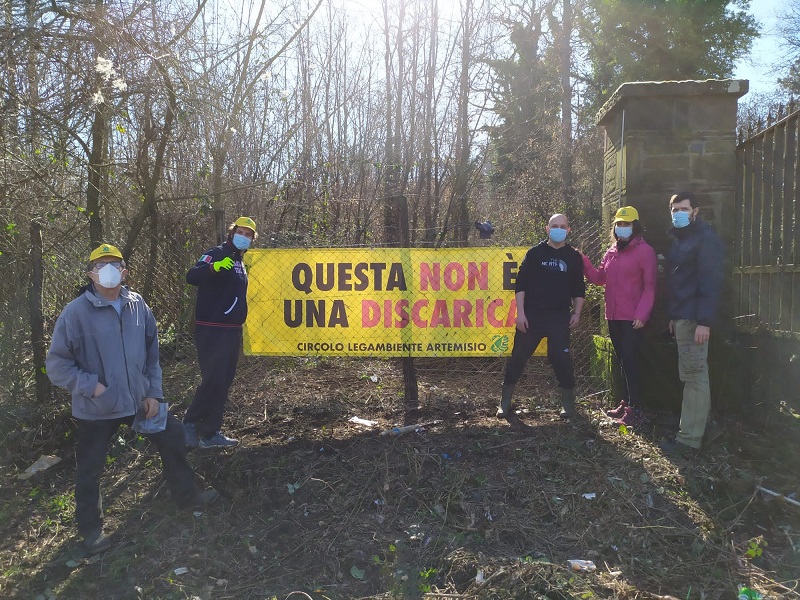 Velletri, ancora pulizia dei boschi dal Circolo Legambiente Artemisio