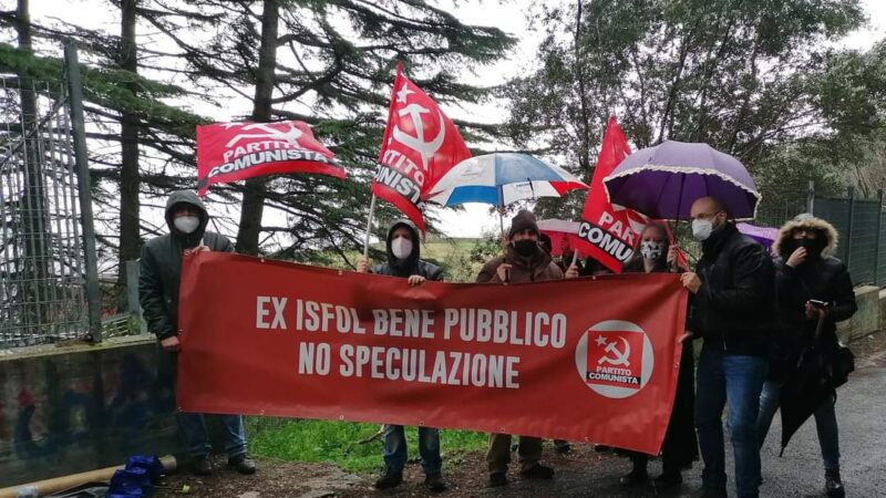 PC Albano: “Ex Isfol bene pubblico, no alla speculazione!”