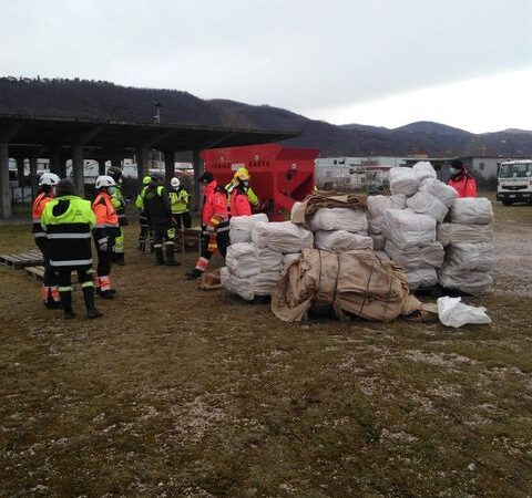 Ariccia, il Sindaco di Rieti Cicchetti ringrazia la Protezione Civile “La Fenice 2010”