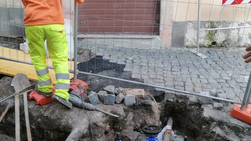 Lavori pubblici, record di cantieri aperti a Monte Compatri (FOTO)