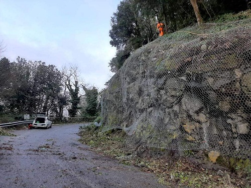 Albano, al via i lavori di messa in sicurezza a Via dei Cappuccini