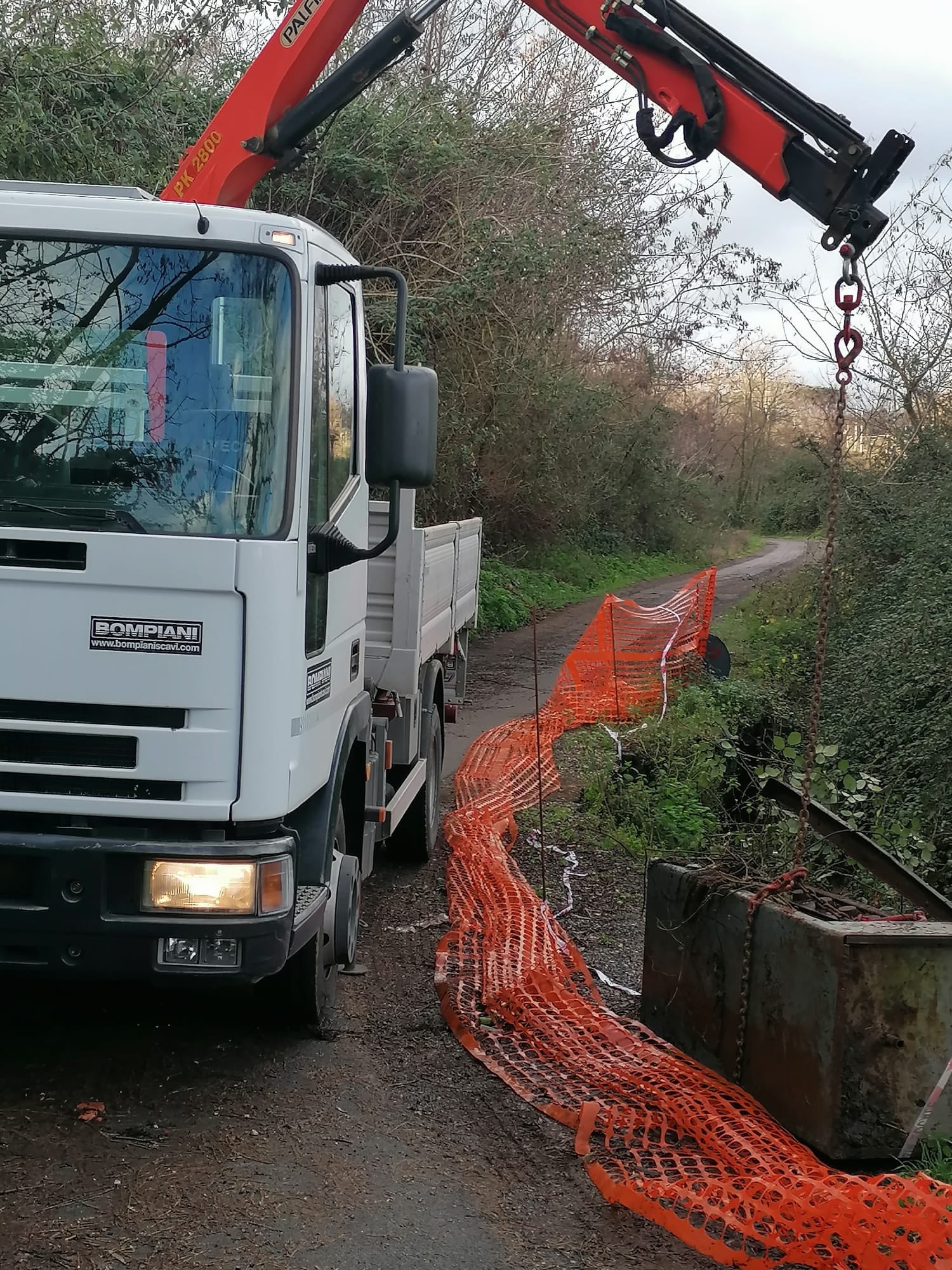 Monte Compatri, oggi la bonifica del fosso di Via Casale San Paolo