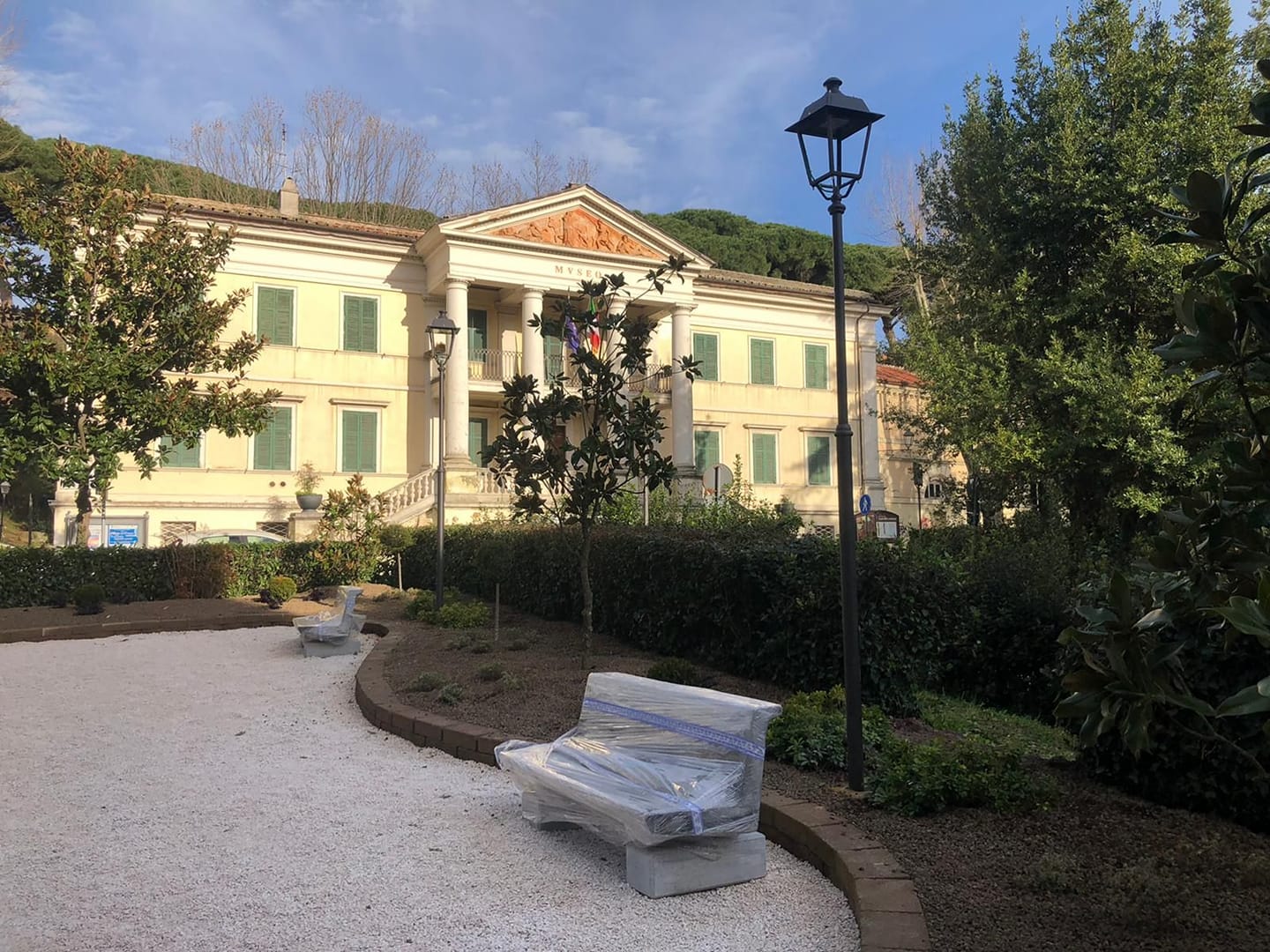 Albano, al via i lavori di sistemazione del giardino del Museo Civico