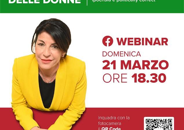 Marino – “La primavera delle donne”, webinar al femminile nel salotto online di Gabriella De Felice