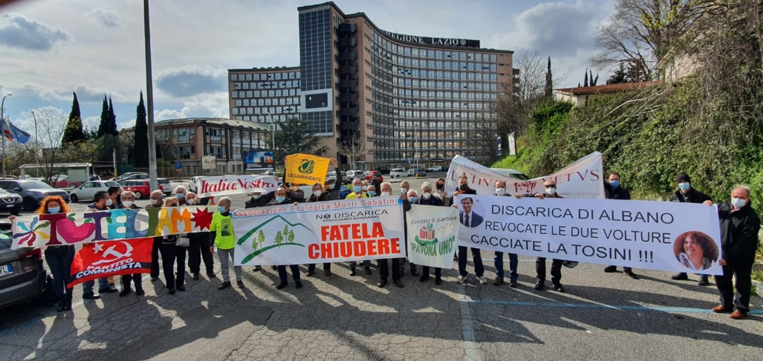 Associazione Salute Ambiente Albano: “Discarica Roncigliano, assessore Valeriani ascolti i cittadini”