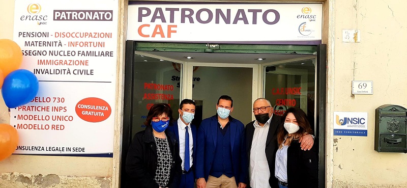 Ariccia, inaugurata sede CAF UNSIC (patronato ENASC) in Corso Garibaldi