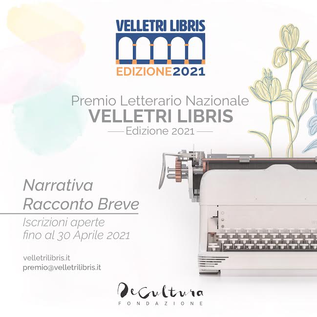 Premio Velletri Libris 2021: anche quest’anno si premiano i migliori racconti brevi