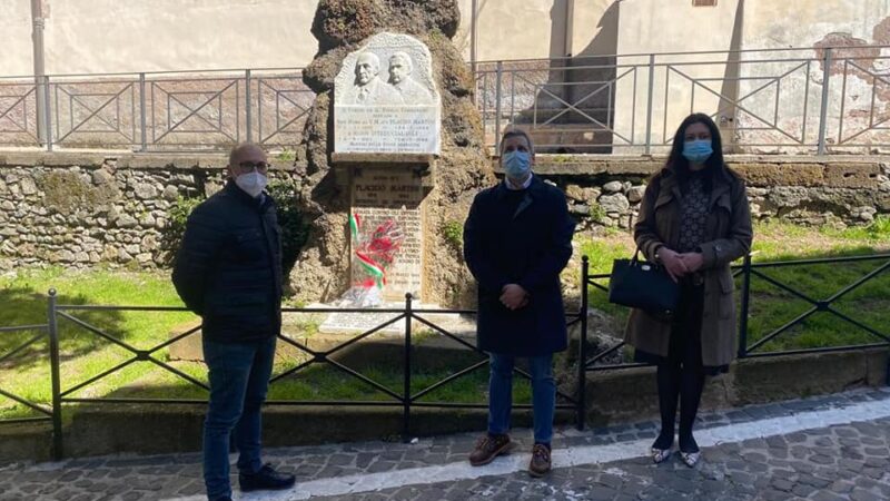 Ferri (Monte Compatri Bene Comune) celebra il 77° anniversario delle Fosse Ardeatine