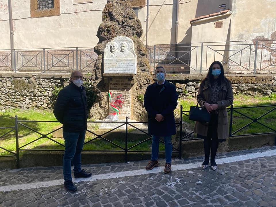 Ferri (Monte Compatri Bene Comune) celebra il 77° anniversario delle Fosse Ardeatine