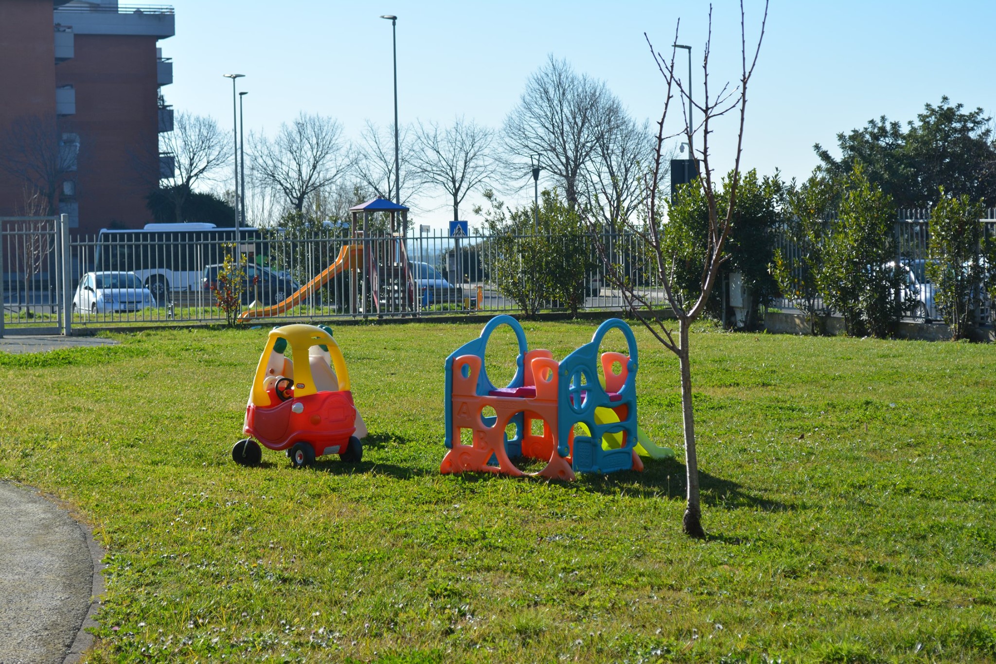 Pomezia, apre giardino pubblico per bambini di età 0-3 anni