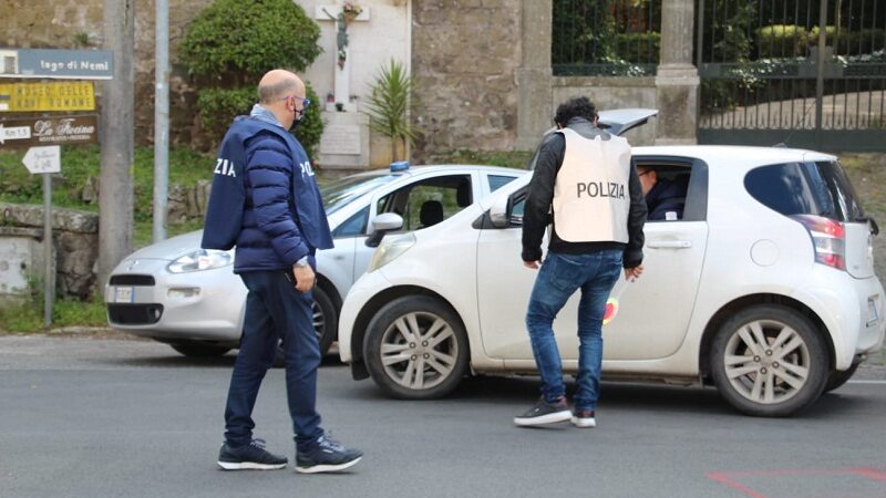 Pasqua e Pasquetta di controlli: Polizia impegnata a Genzano, Lanuvio e Nemi