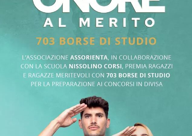 Ciampino – Concorso “Onore al merito” 2021: 703 borse di studio per giovani tra i 17 e i 26 anni