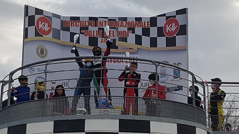 Karting, Marco Martini Di Nenna (di Marino) brilla al GP Primavera 2021 di Arce