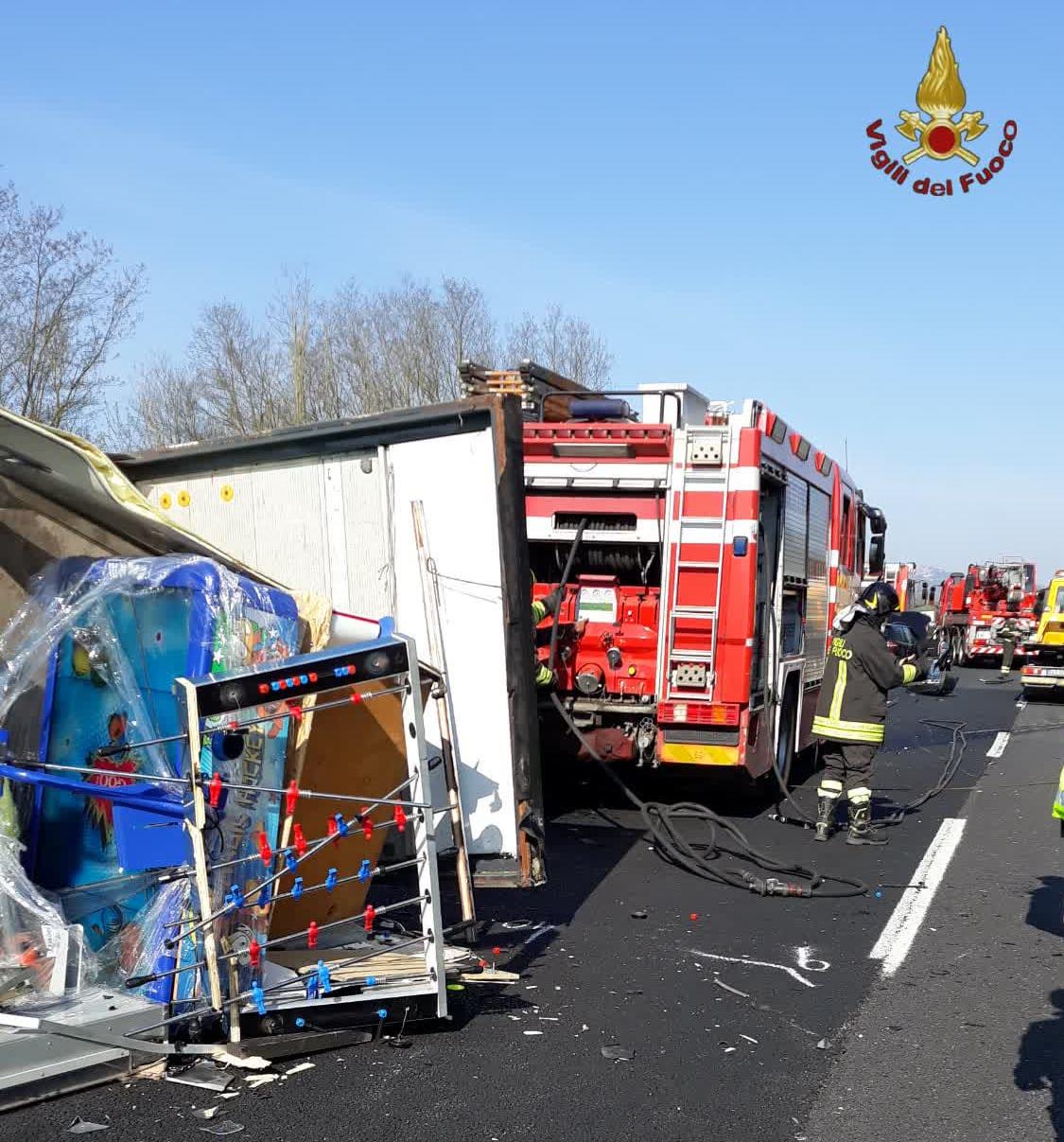 Valmontone, maxi tamponamento sull’autostrada A1 (km 583): diversi feriti