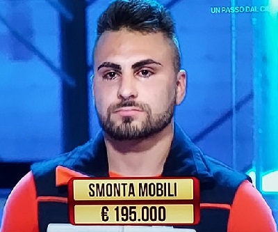 TV – Ai “Soliti Ignoti”, su Rai 1, Simone Polletti (di Lariano)