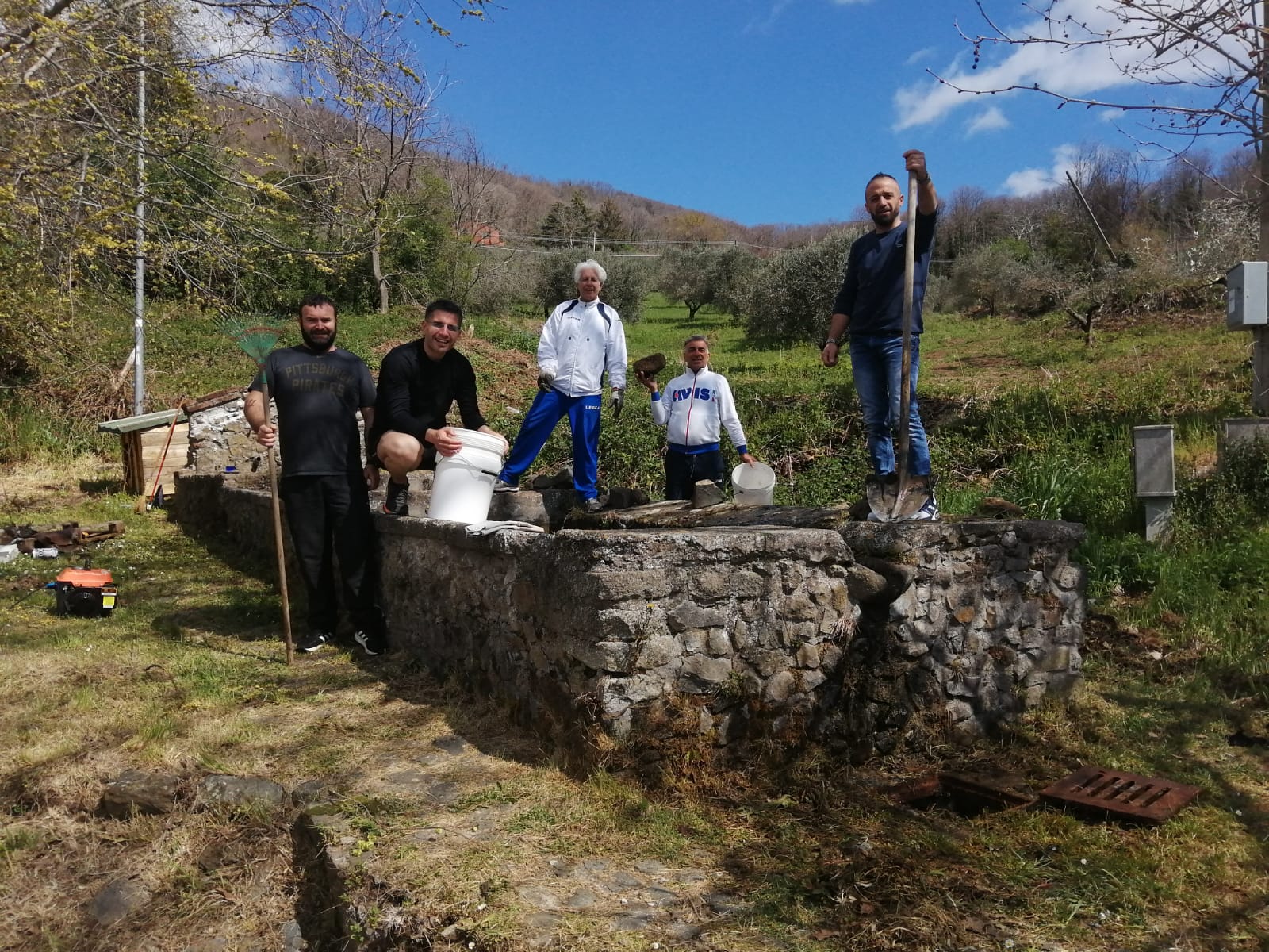 Velletri, in Contrada Fiume torna alla luce un antico fontanile