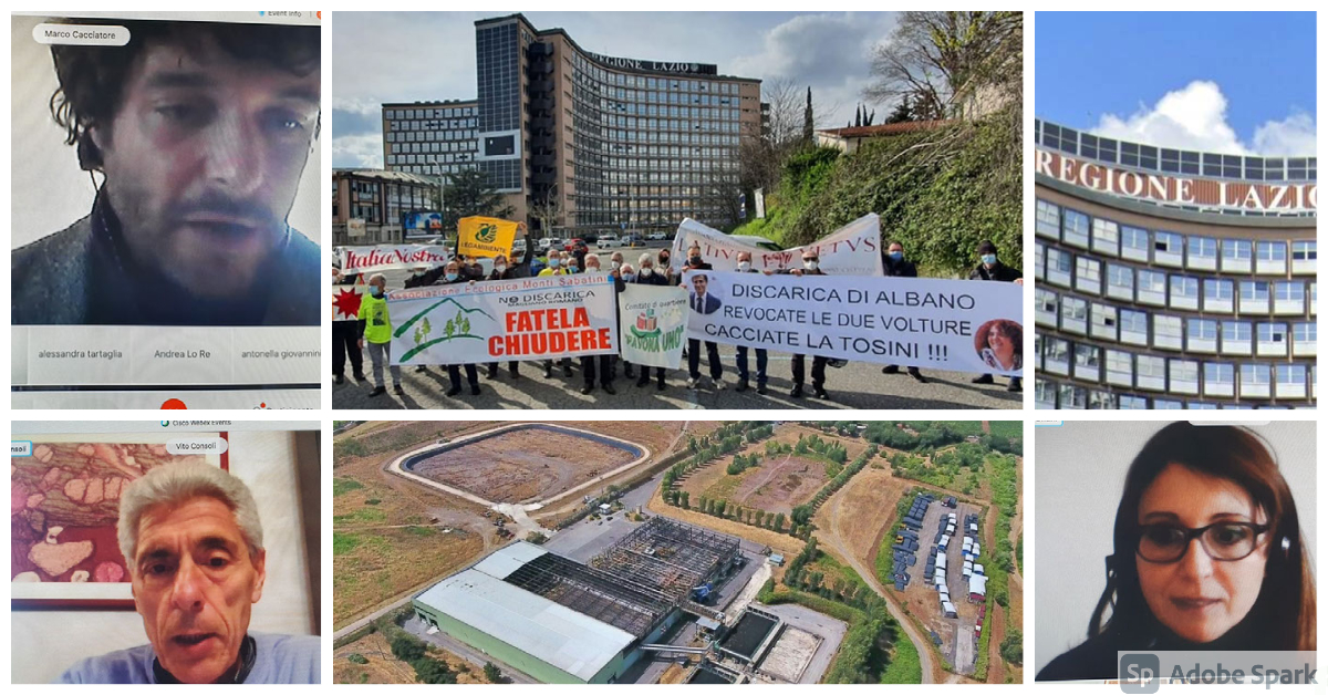 Albano, Associazione Salute e Ambiente Cancelliera: “No alla discarica di Roncigliano!”