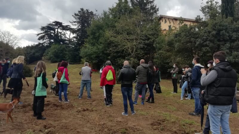 Genzano, Briziarelli e Carosi insieme ai volontari al Parco Sforza Cesarini